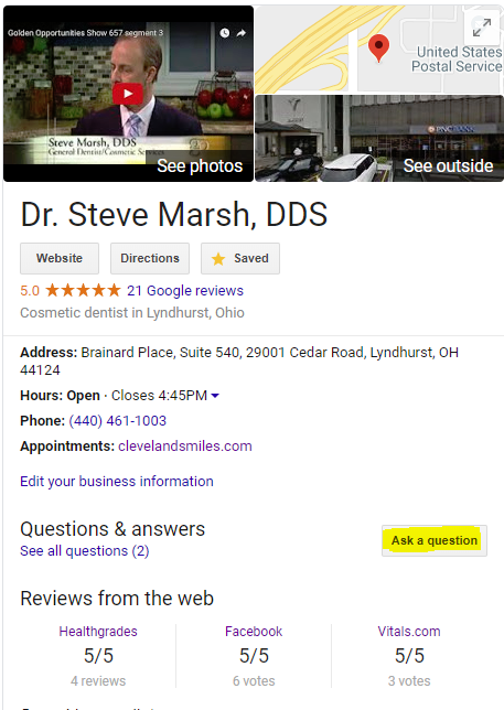 Dr. Steve Marsh Profile
