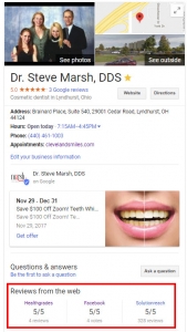 Google third party reviews